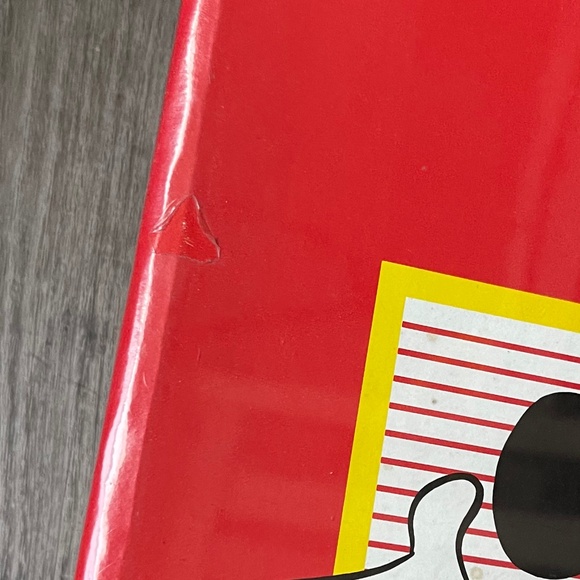 Vintage Mickey Disney Memories Picture Binder 3 Ring Folder Mickey Mouse Red NEW - Picture 6 of 6